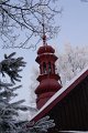 Kościółek w Sosnowicach zimą (4)